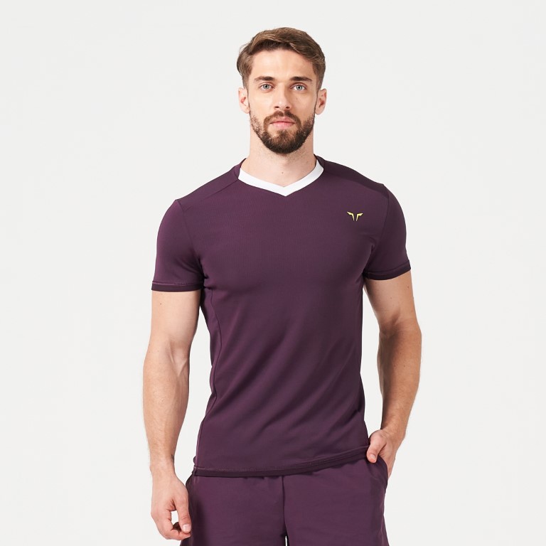 Lab360° TDry™ Tee - Plum Perfect